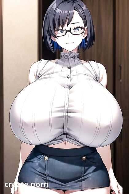 Glasses Gal Shows Off Her Massive Ass in Steamy Hentai Scenes