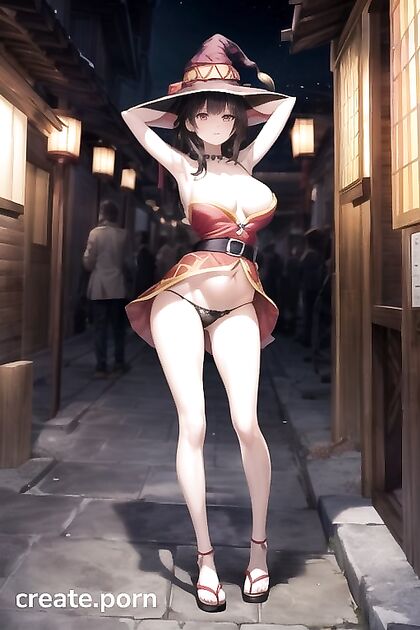 Megumin from Isekai Quartet Gets an Ultra-Detailed in Horny Hentai Scenes