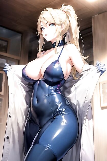 Samus from Metroid Seduces in Thick, Soft Pastel Hentai Delights