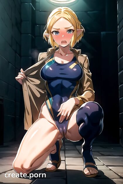 Embarrassed Girl 18+ Shows Off Her Curves in Exhibitionist Hentai Thrills