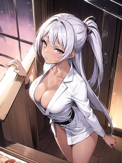 Muscular Dude Shows Off Tan Lines in Juicy 18+ Hentai Action