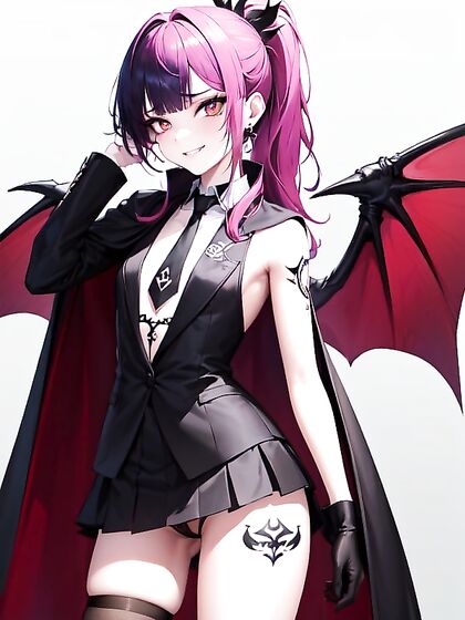 Frowning Eyebrows and Thick Lashes with a Floating Halo in Seductive Hentai Scenes