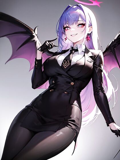 Villainous Skinny Beauty Bares Her Fangs for Sinful Hentai Pleasure