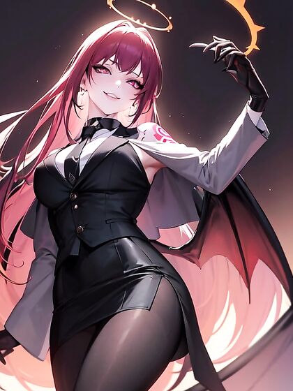 Vibrant-Colored Hentai with Squinting Eyes and Impressive Length