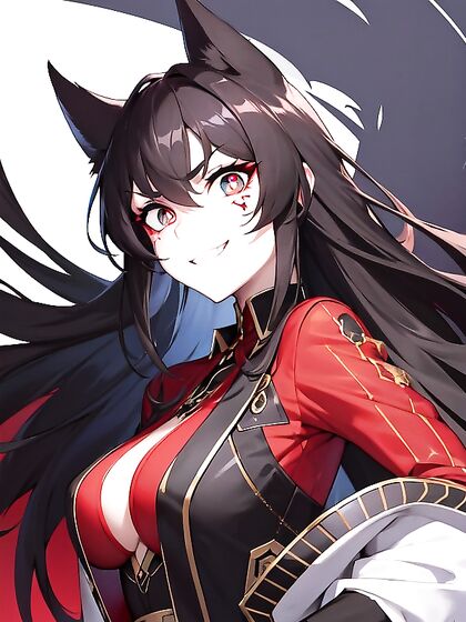 Dark-Haired Beauty Welding Katana While Revealing Her Nipples in HentaiErotica