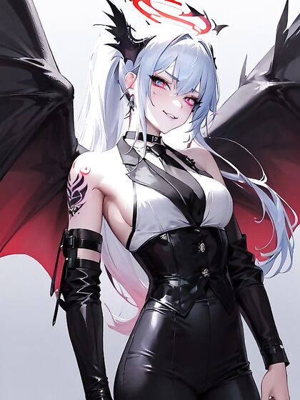 Vibrant-Colored Solo Hentai Adventure with Arms Crossedly Pleasured