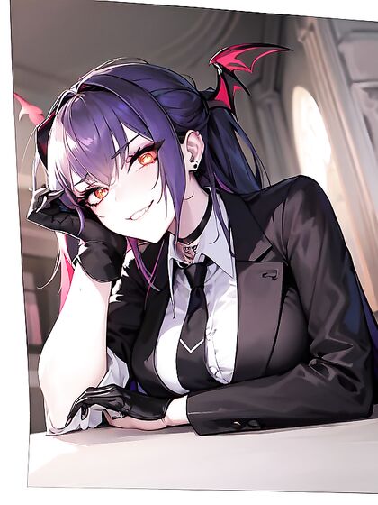 Tattooed Beauty Puts on Gloves for Sensual SFW Hentai Fun