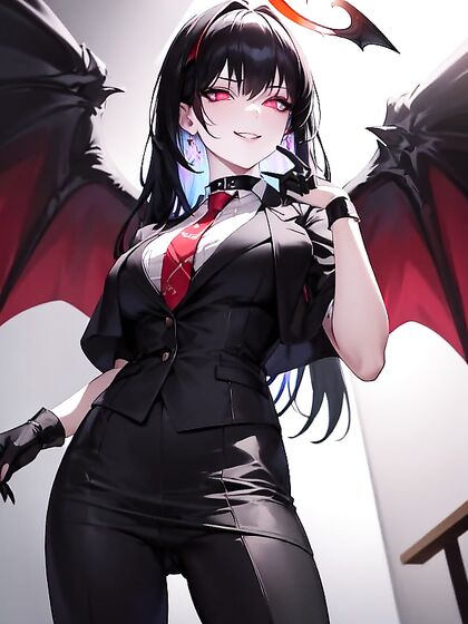 Seductive Villainess in Cape and Tattoos Takes Control inSTEAMING Hentai Scenes