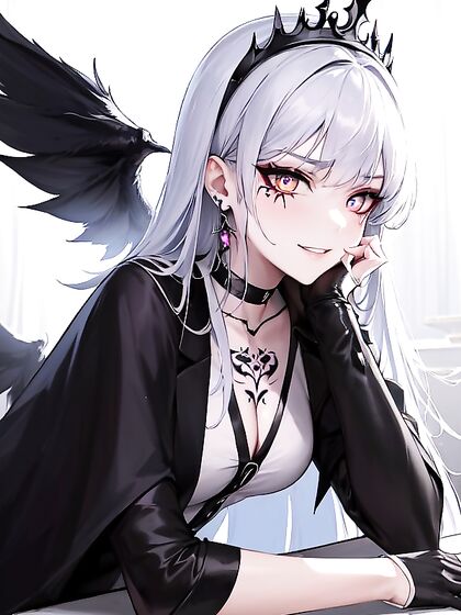 Gothic Elegance: Tuxedo and Black Tie Fetish in Seductive Hentai Action