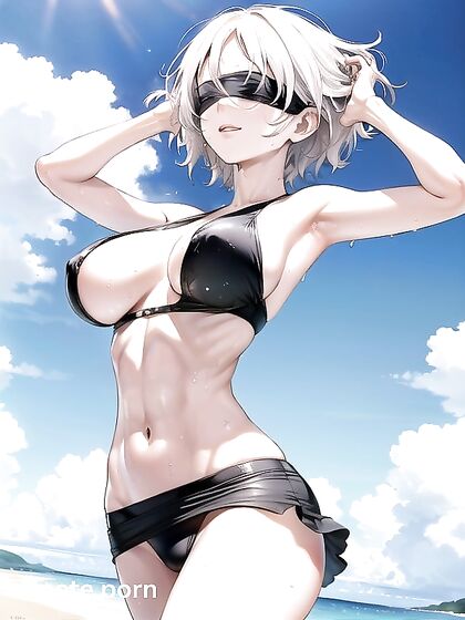 Rounded Ass and ThighsExposed in Busty hentai Scenes