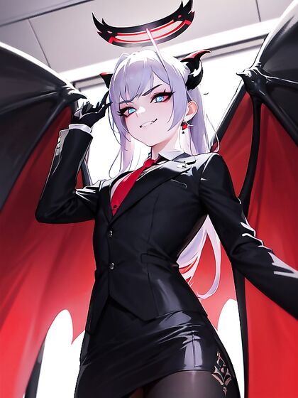 Man in Tuxedo Suits Up and Puts On Gloves for Seductive Hentai Action