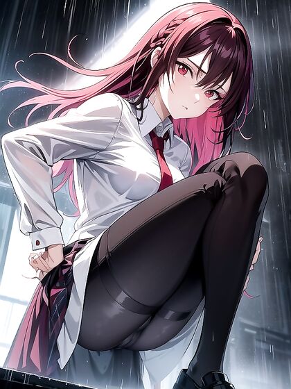 Small Breasts and Hands on Hips: A Drenched Hentai Fantasy