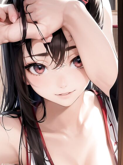 Cute 18-Year-Old Seductress in Solo Hentai Action