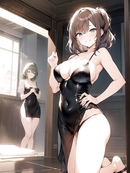 Noon Erotic Session: Hands-On-Hip Dildo Fun in Hentai AIPorn