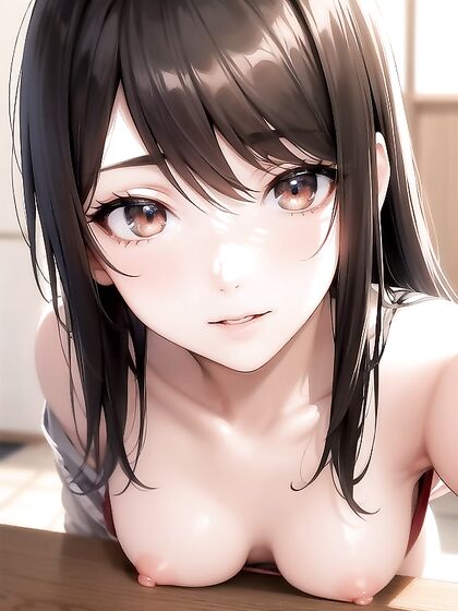 Noon Time Selfies Showcasing Her Perfectly Rounded Medium Ass in Hentai Delight