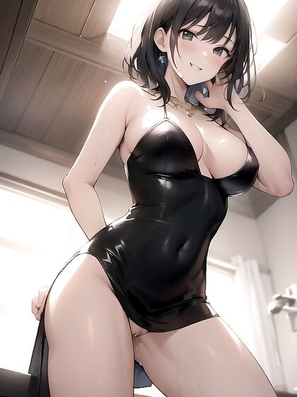 Submissive Woman Over 20 Dressed Up for Hot Hentai Action
