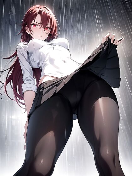 Rounded Ass and Windswept Hairstyle in Hands-On Hentai Action