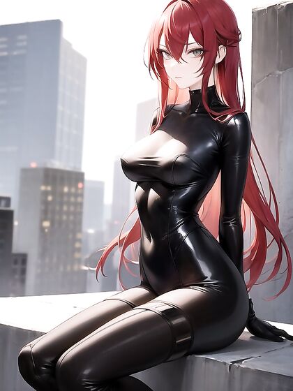 Narrow-Eyed Seduction: A Steamy Sitting Down Hentai Experience