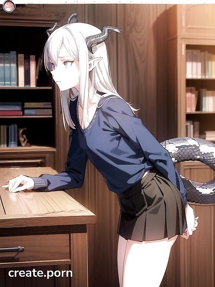 Front-View Action in the Study Room: A Seductive Hentai Experience