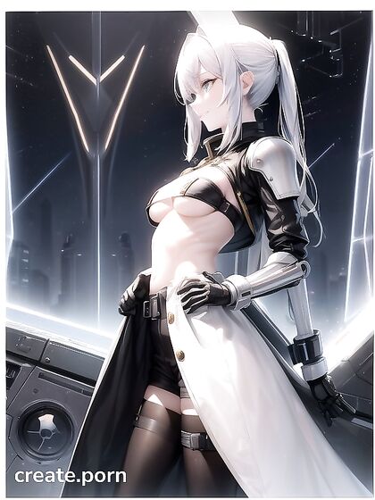 Pale-Skinned Teen 18+ in Trench Coat Seduces in steamy Hentai Scene