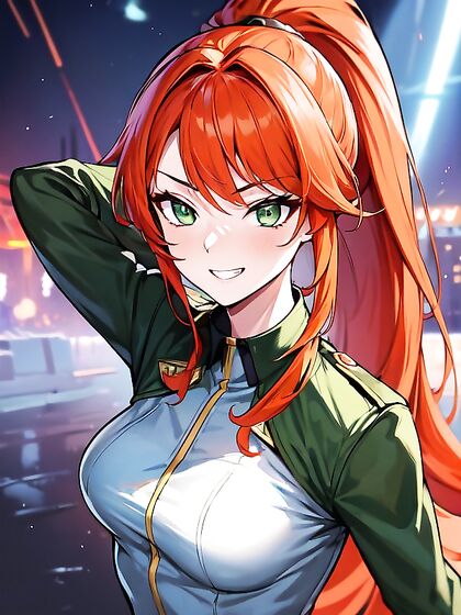 Grinning Ginger Soldier in Uniform for Steamy Hentai Action