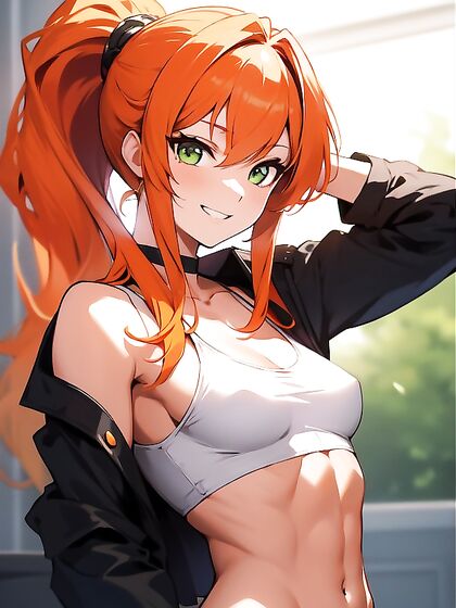 Fit Military Babe Smirking Through Intense Hentai Action