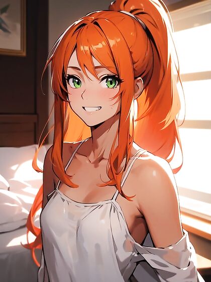 Green-Eyed Beauty Enjoys Long-Length Passion in SteamyAnime Hentai