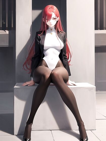 Slender Girl 18+ Gets naughty With Her Holey Suit in Seductive Hentai Action