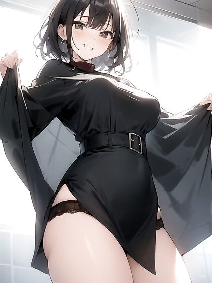 Sunny with Natural Breasts Enjoying Noon Pleasure in Hentai Action