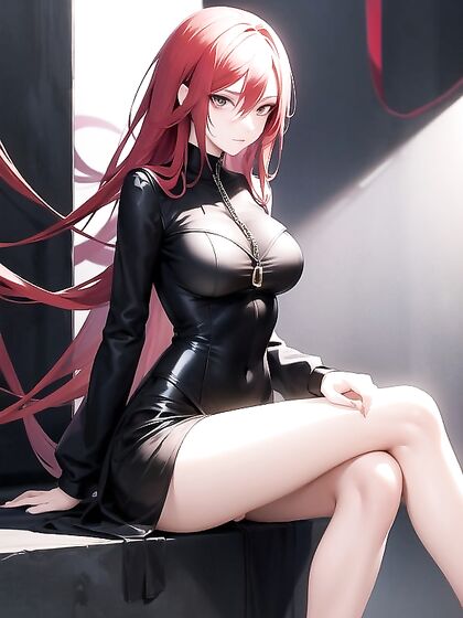 Makima from Chain Saw Man Seduces with Her Slender Body inSharp Hentai Scenes