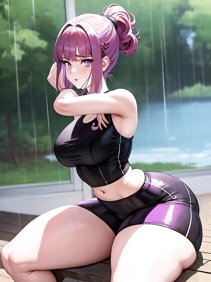 Crossed Legs and Perfect Ponytails in Seductive Hentai Scenes