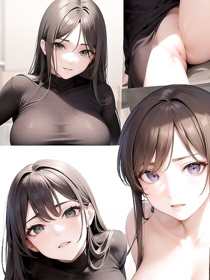 From Below: Arousal Intensifies as Legs Spread Wide in Seductive Hentai Scenes