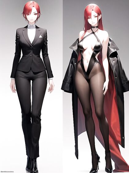 Tall and Elegant Vagina Scenes in Seductive Hentai erotica