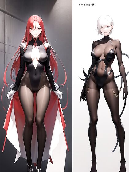 Red-Haired Beauty with a Slim Figure Exploring Her Erotic Desires in Hentai