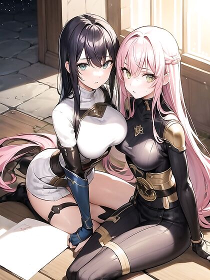 Thick Lines and Crossed Arms Heat up the Night in Horny Hentai Action