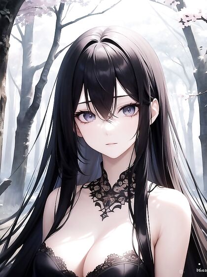 Makime-Inspired Anime Beauty Explores Dreamscape in Sensual hentai Adventures