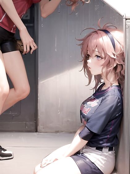 Bottom-Up Purple-Eyed Blowjob Fantasy in Seductive Hentai Action