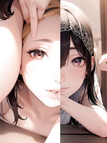 Light Brown Beauty Spreads Wide on Tatami Mats for Steamy Hentai Pleasure