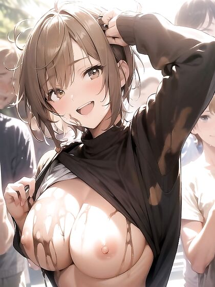 Buzzcut Babe Shows Off Her Curves in Sultry Hentai Scenes