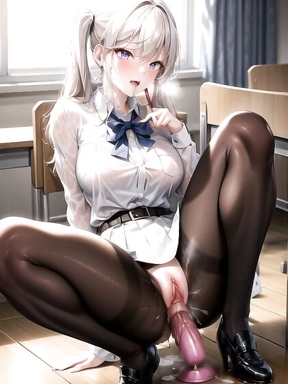 Pet Play Fantasy: Medium-Ass beauty in Tunic for Steamy Hentai Action