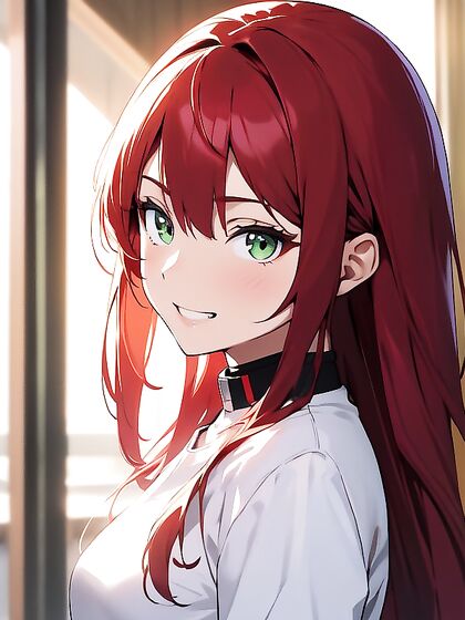 Red-Haired Soldier with Light Brown Skin in SteamyMilitary Hentai Action