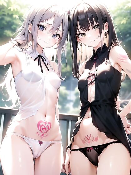 Sweaty hentai action with vibrant eyes and long length pleasure