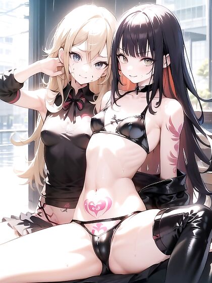 Vibrant-Eyed Beauty Shows Off Her Lingerie in Seductive Action