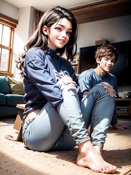 Feet Worship in 3D: Intense 18+ Hentai AI Porn Experience