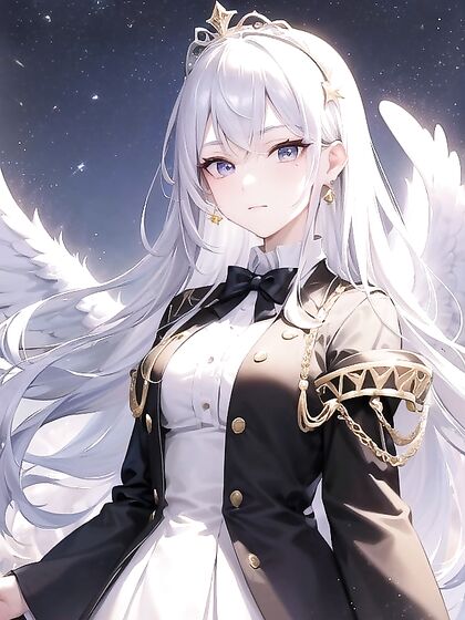 Angel Wings and Vibrant Hair inMind-Bending Hentai Pleasure