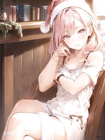 Pink-Haired Beauty’s Sparkling Eyes Gleam in Flickering Firelight Hentai Pleasure