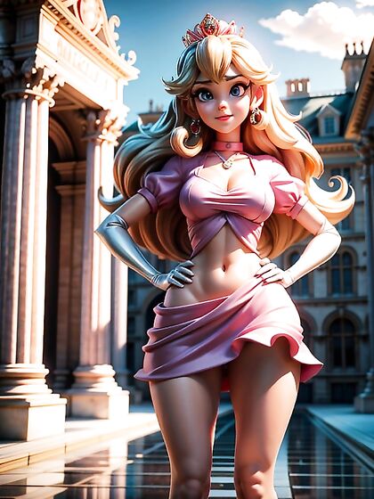 Palace Romance: Wind-Swept Pleasures in a Safe-for-Work Hentai Fantasy