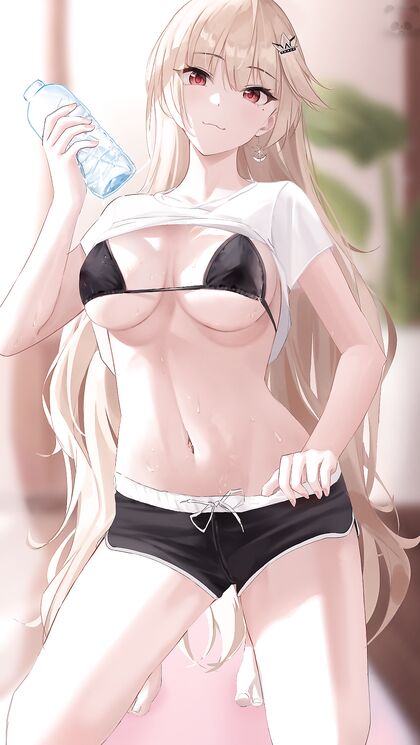 Horny AF Home Exercise Routine for Some Hot Humping Action - XXX Pics Inside!