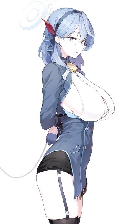 Holy Fuck! Hottie Schoolgirl Gets Summons from Horny Professor for Some XXX Action! [NSFW Blue Archives Pics]