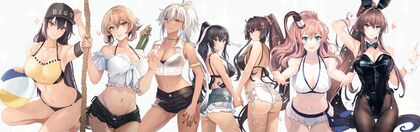 Holy Hentenaism! Kanfuckinlollee Girls are Low-Key Hotter Tha Fucking Skirt Chaser Koi!